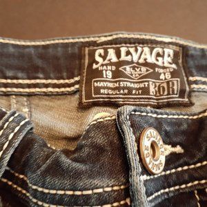 Salvage Rock and Roll Jeans from Buckle, 36W